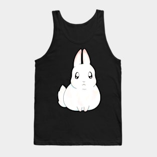 Cute White Bunny Rabbit Tank Top